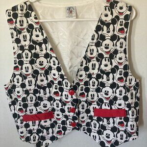 1980s Vintage Womans Disney Vest
